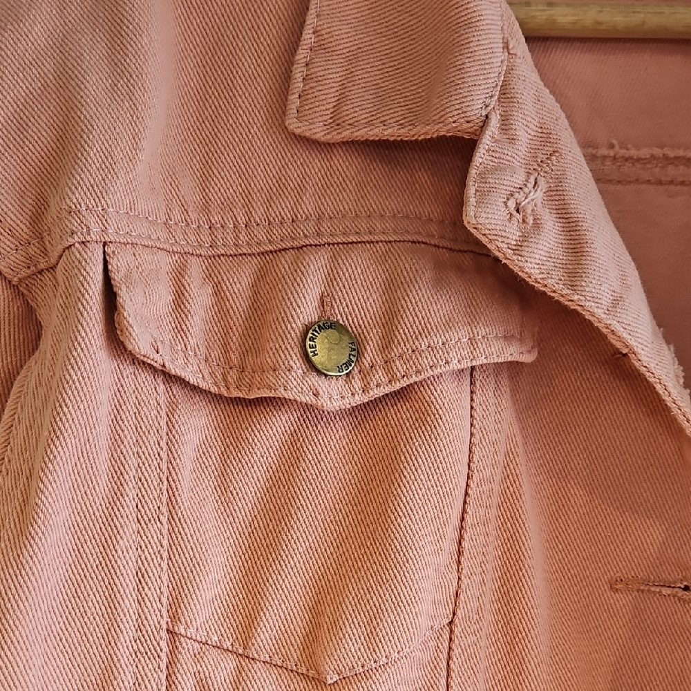Pink Denim Jacket - Picture 2 of 4